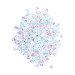 AussieSuperStore Art & Craft Essentials White AB Sequins 5mm Cut Cup (in 3 colors) Sequins 5mm Cut Cup (in 3 colors) | Craft Embellishment 9323823183509 SQ14014